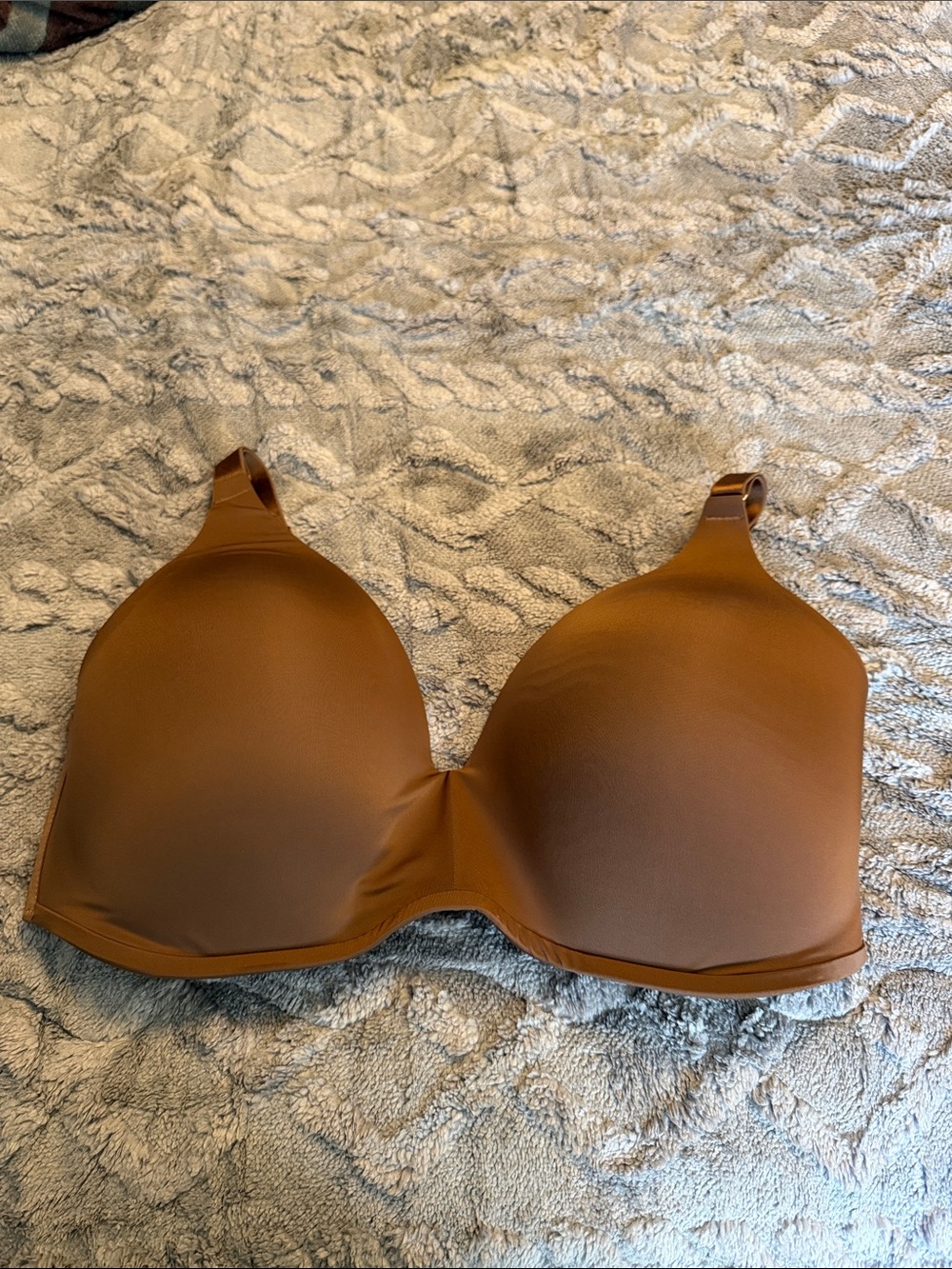 Soma Smooth T-Shirt Bra in Warm Cocoa Brown